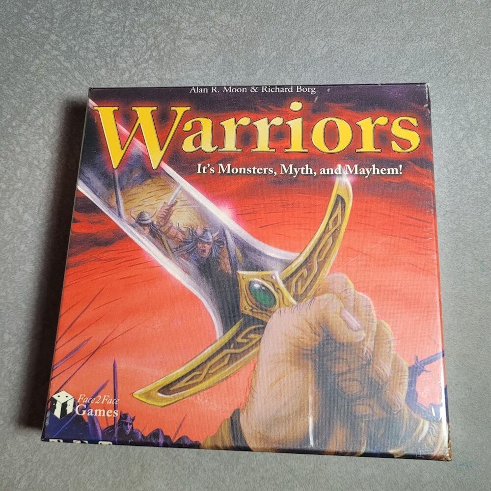 2004 WARRIORS Monsters, Myth, & Mayhem Card Game Fantasy by Face2Face Unopened